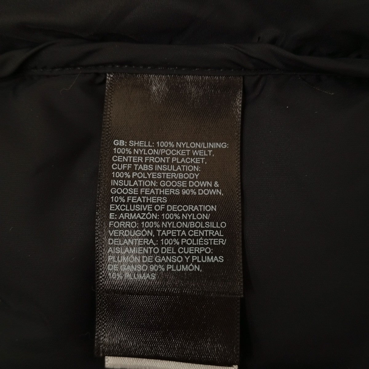 THE NORTH FACE ダウンジャケットNF0A3C8D 古着・中古-4枚目のアイテム画像