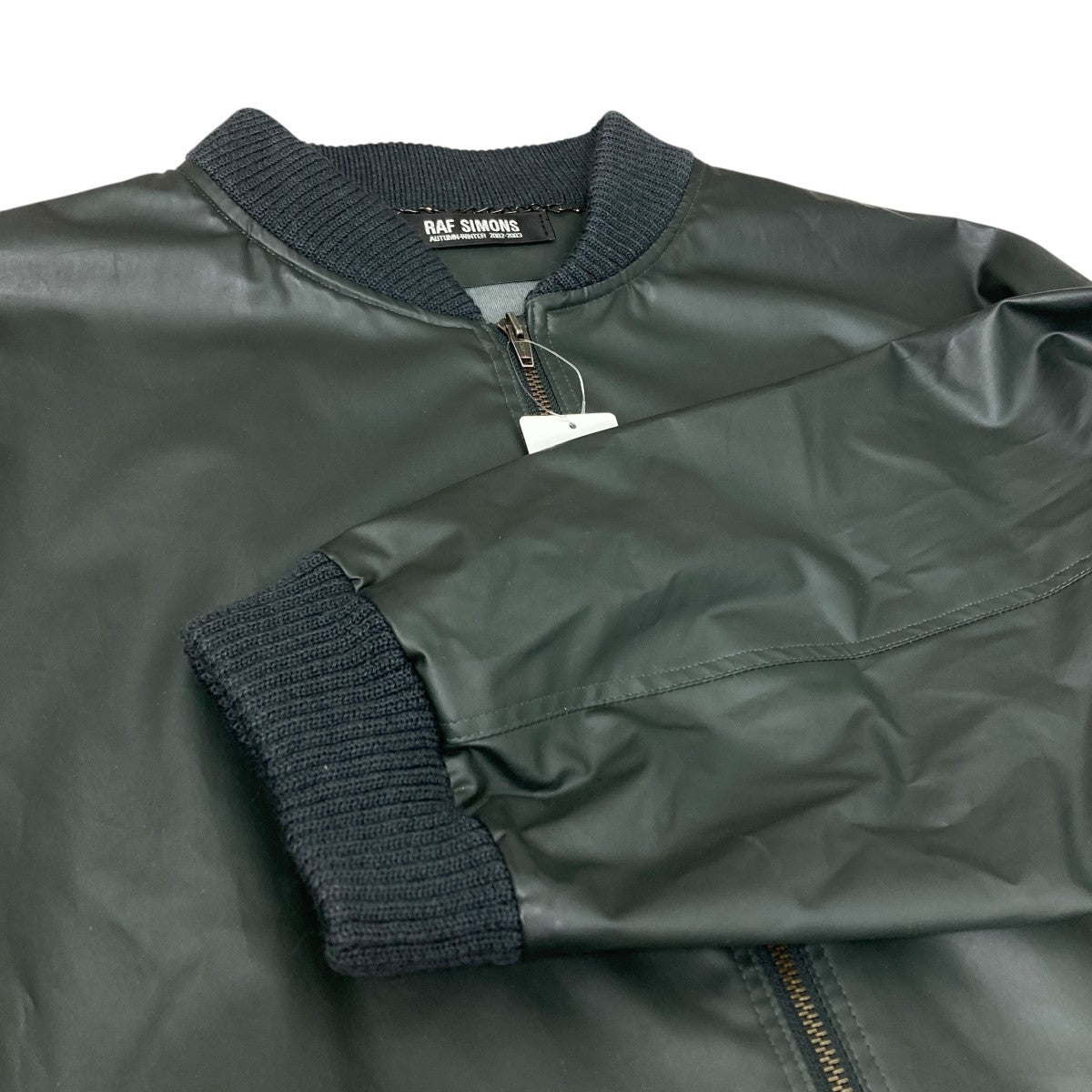 ラフシモンズ　RAF BY RAFSIMONSキルティング異素材ジャケット ラフシモンズ21年秋冬コレクション | Hypebeast.JP