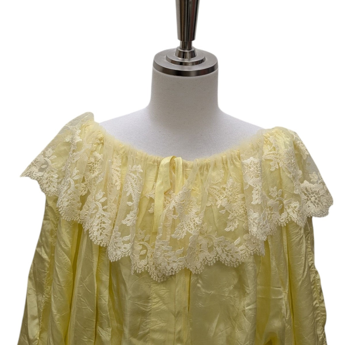 Patou 517-1レースブラウスTO0290104204P 古着・中古-2枚目のアイテム画像