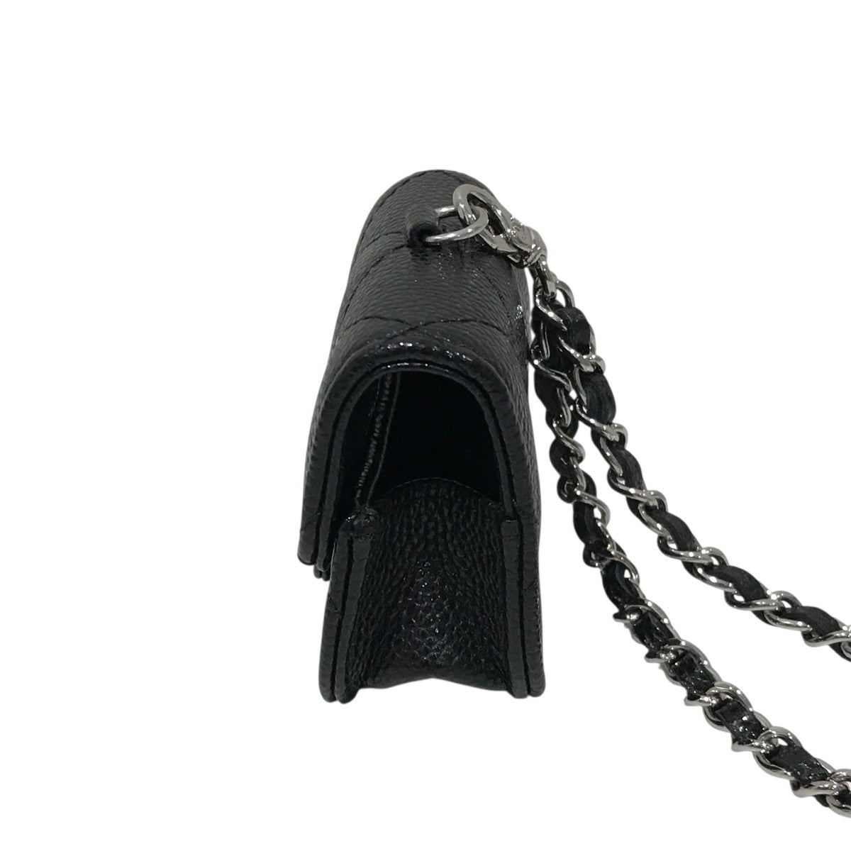 CHANEL - CHANEL シャネル　マトラッセ  ショルダー　Air Pods エアポッズ CHANEL(シャネル) チェーンショルダーAirPodsケース - ブラック