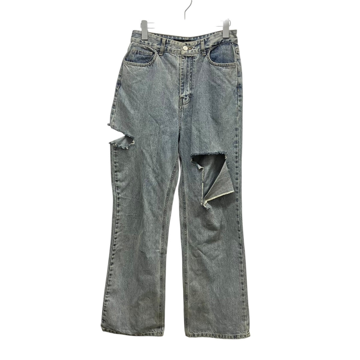 rokh ダメージデニムパンツ 古着・中古-1枚目のアイテム画像