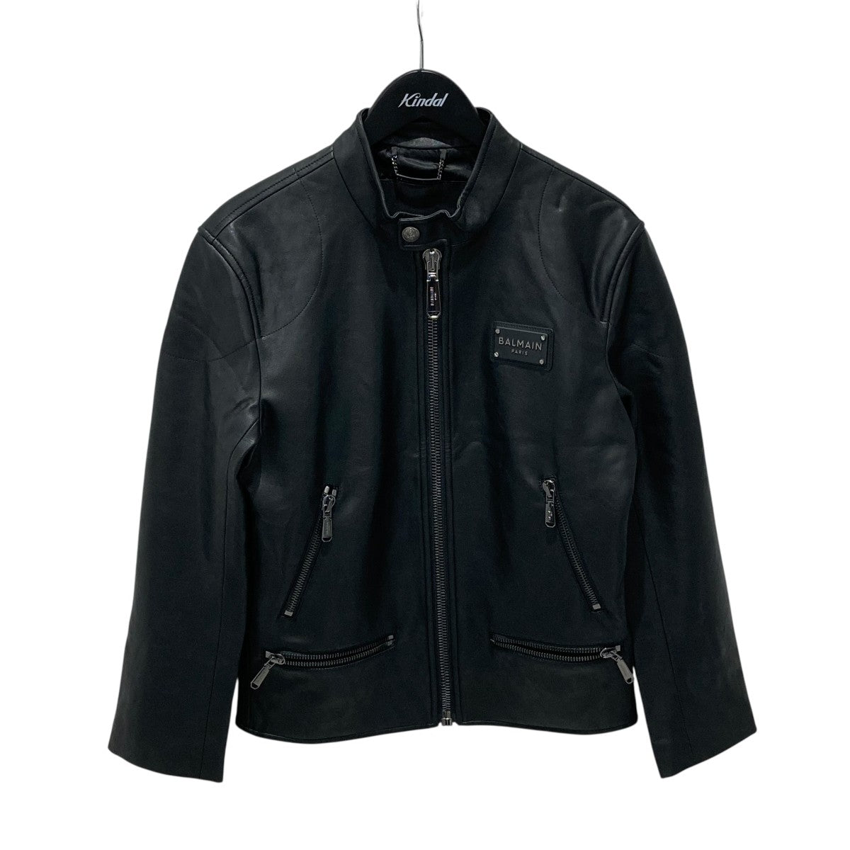 BALMAIN(バルマン) レザーコート6927 6927 ブラック サイズ L