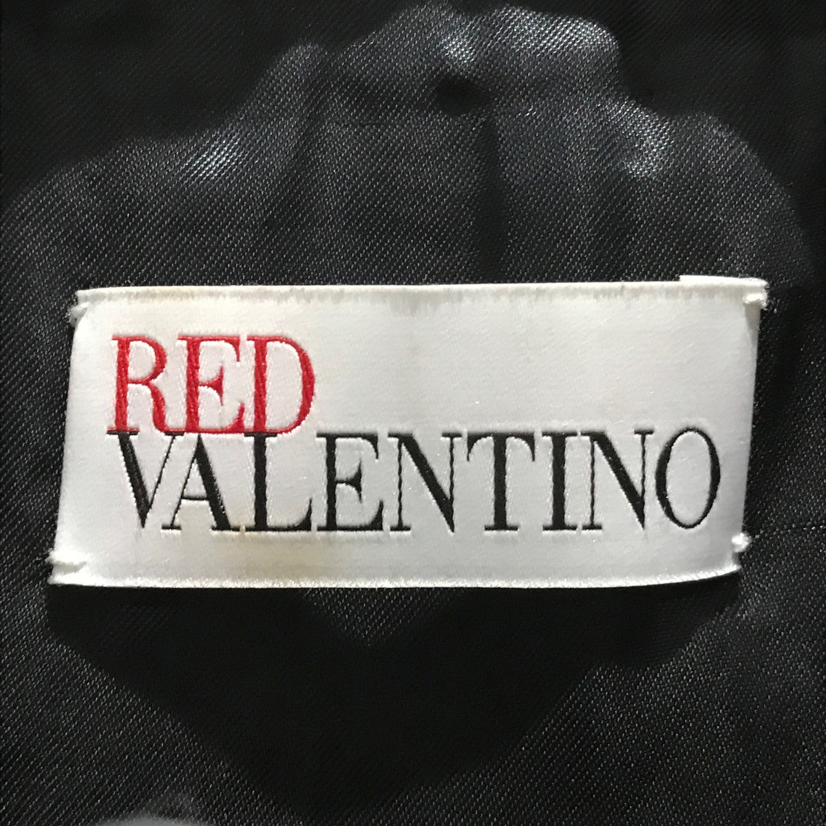 RED VALENTINO(レッド・ヴァレンティノ) レザージャケット ブラック