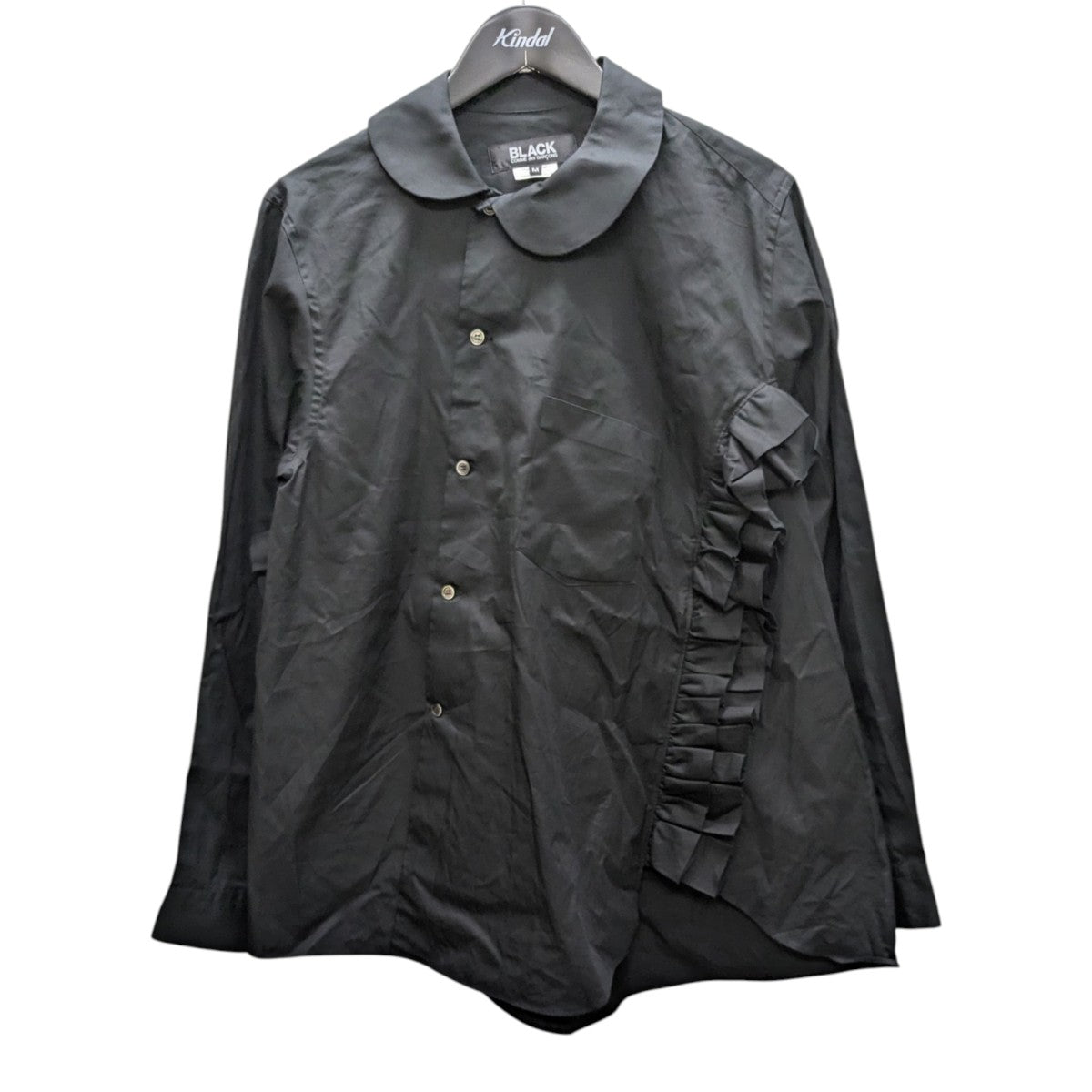 COMME des GARCONS 変形フリルシャツ N241126-6 BLACK COMME des GARCONS(ブラックコムデギャルソン) 603-6