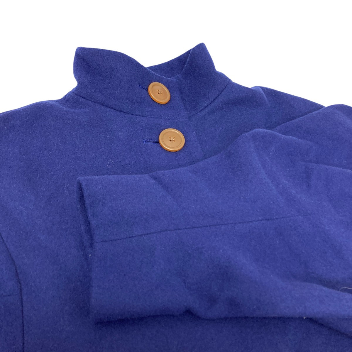 Vivienne Westwood RED LABEL スランドカラーウールコート 古着・中古-4枚目のアイテム画像