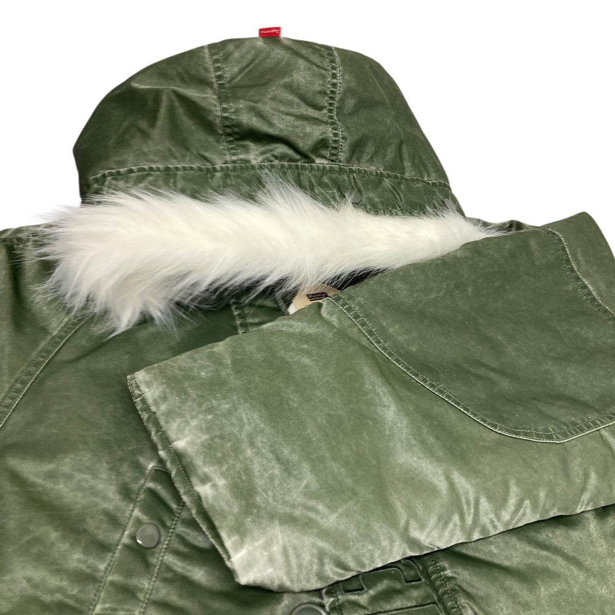 Supreme Washed Flight Satin N-3B ParkaN-3Bタイプコート 古着・中古-5枚目のアイテム画像