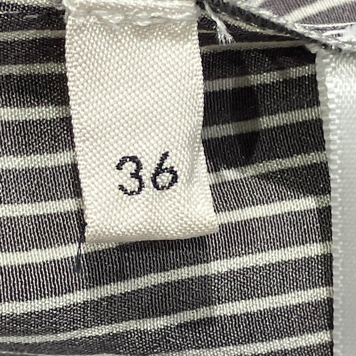 CELINE ストライプワンピース2R37E975Q 古着・中古-6枚目のアイテム画像