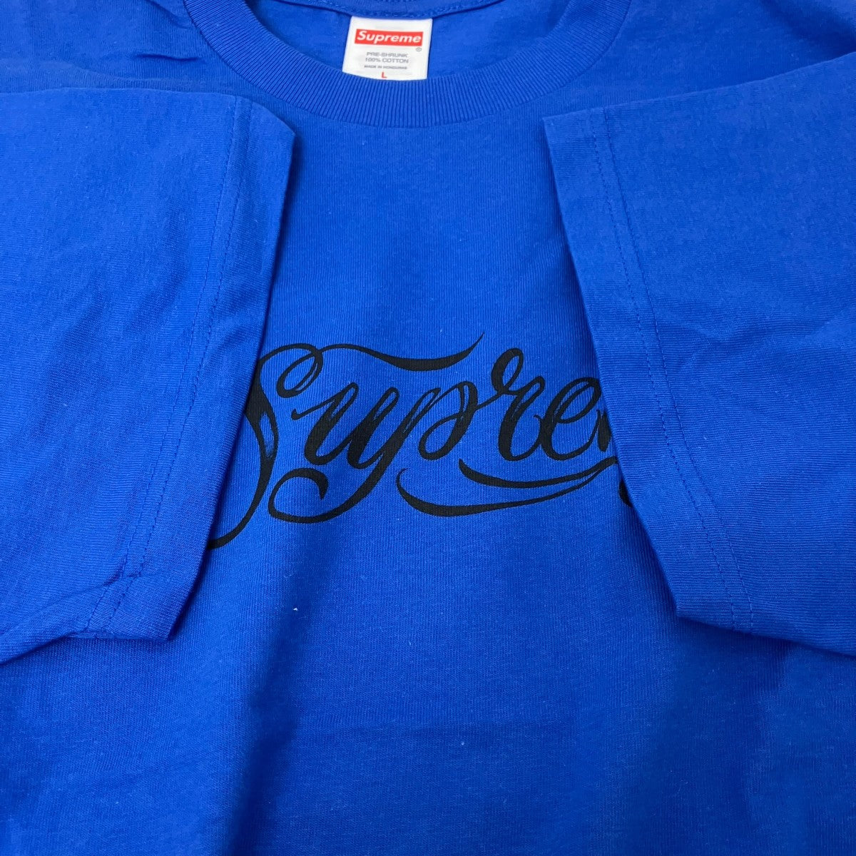 Supreme Script Tee 古着・中古-4枚目のアイテム画像