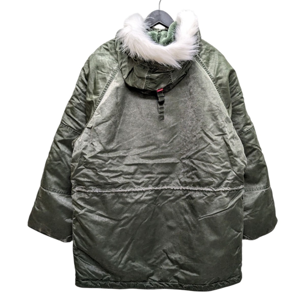 コートWashed Flight Satin N-3B