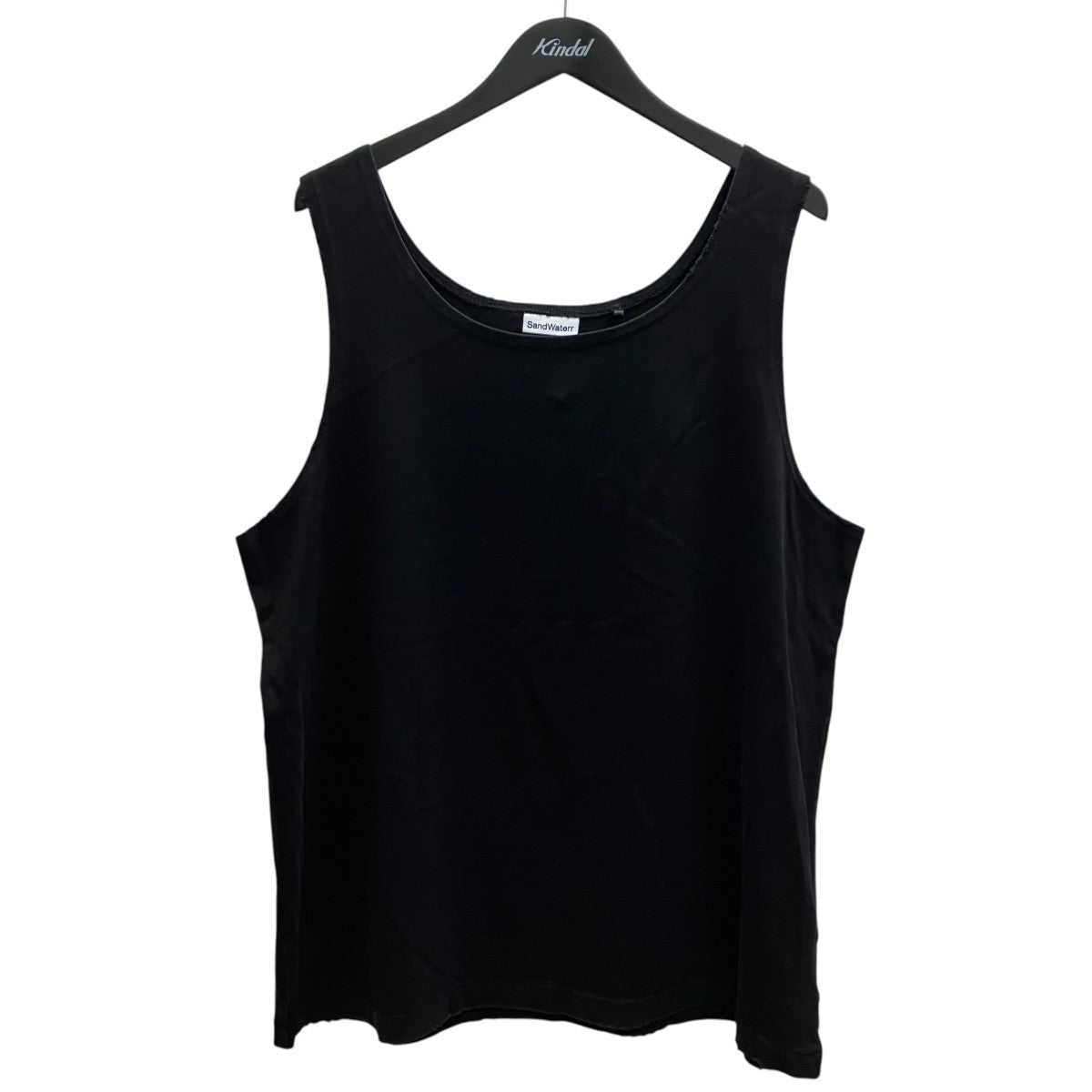 SANDWATERR ORGANIZED TANKTOP COTTON JERSEY タンクトップ 古着・中古-1枚目のアイテム画像