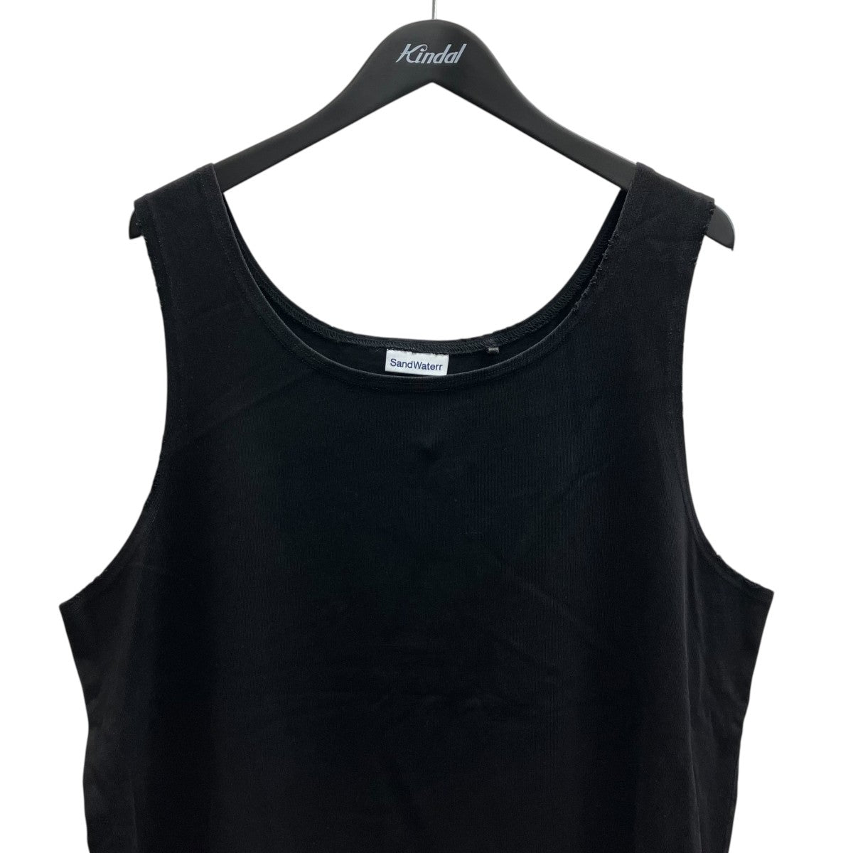 SANDWATERR ORGANIZED TANKTOP COTTON JERSEY タンクトップ 古着・中古-3枚目のアイテム画像
