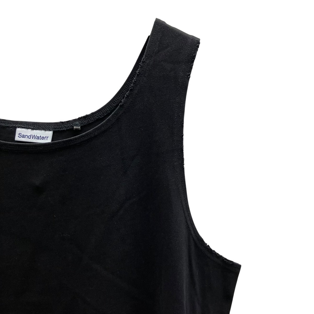 SANDWATERR ORGANIZED TANKTOP COTTON JERSEY タンクトップ 古着・中古-5枚目のアイテム画像