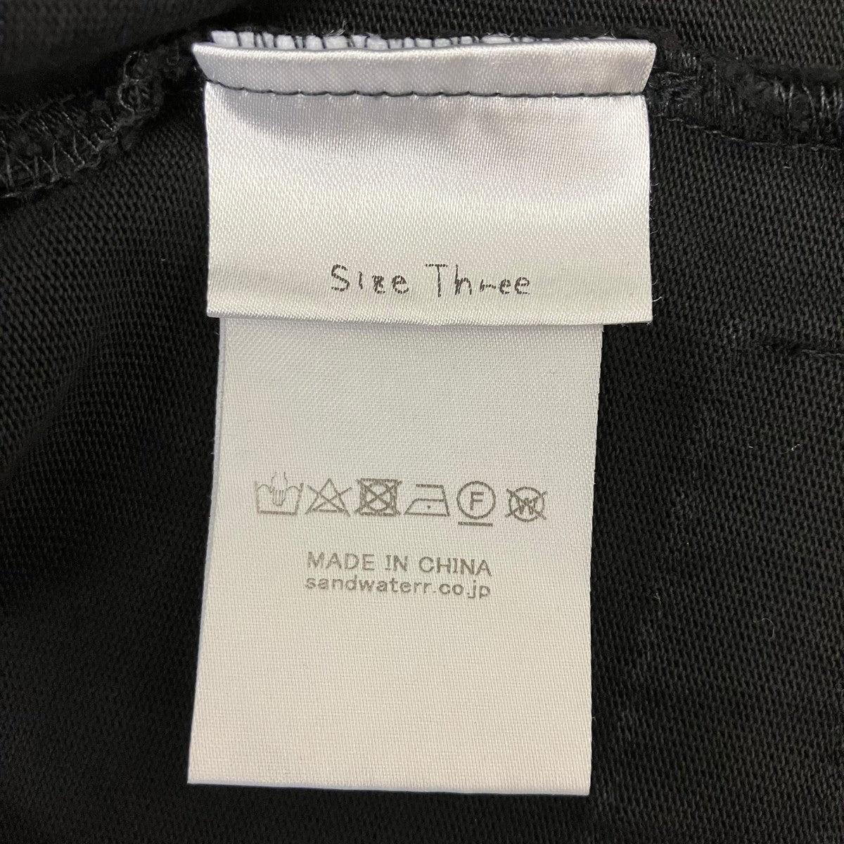 SANDWATERR ORGANIZED TANKTOP COTTON JERSEY タンクトップ 古着・中古-8枚目のアイテム画像