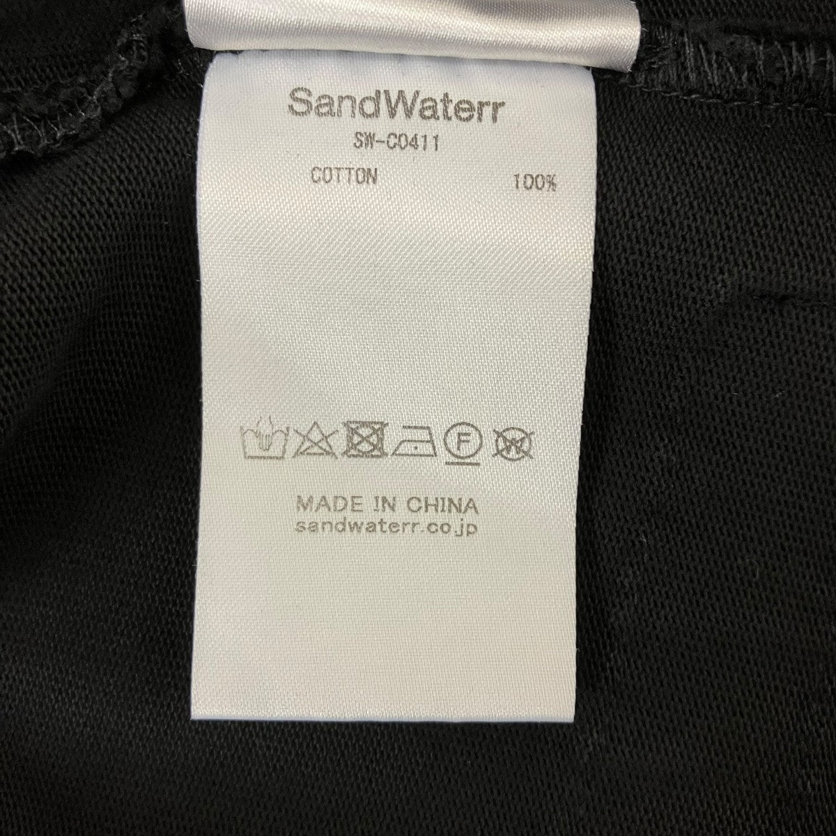 SANDWATERR ORGANIZED TANKTOP COTTON JERSEY タンクトップ 古着・中古-9枚目のアイテム画像