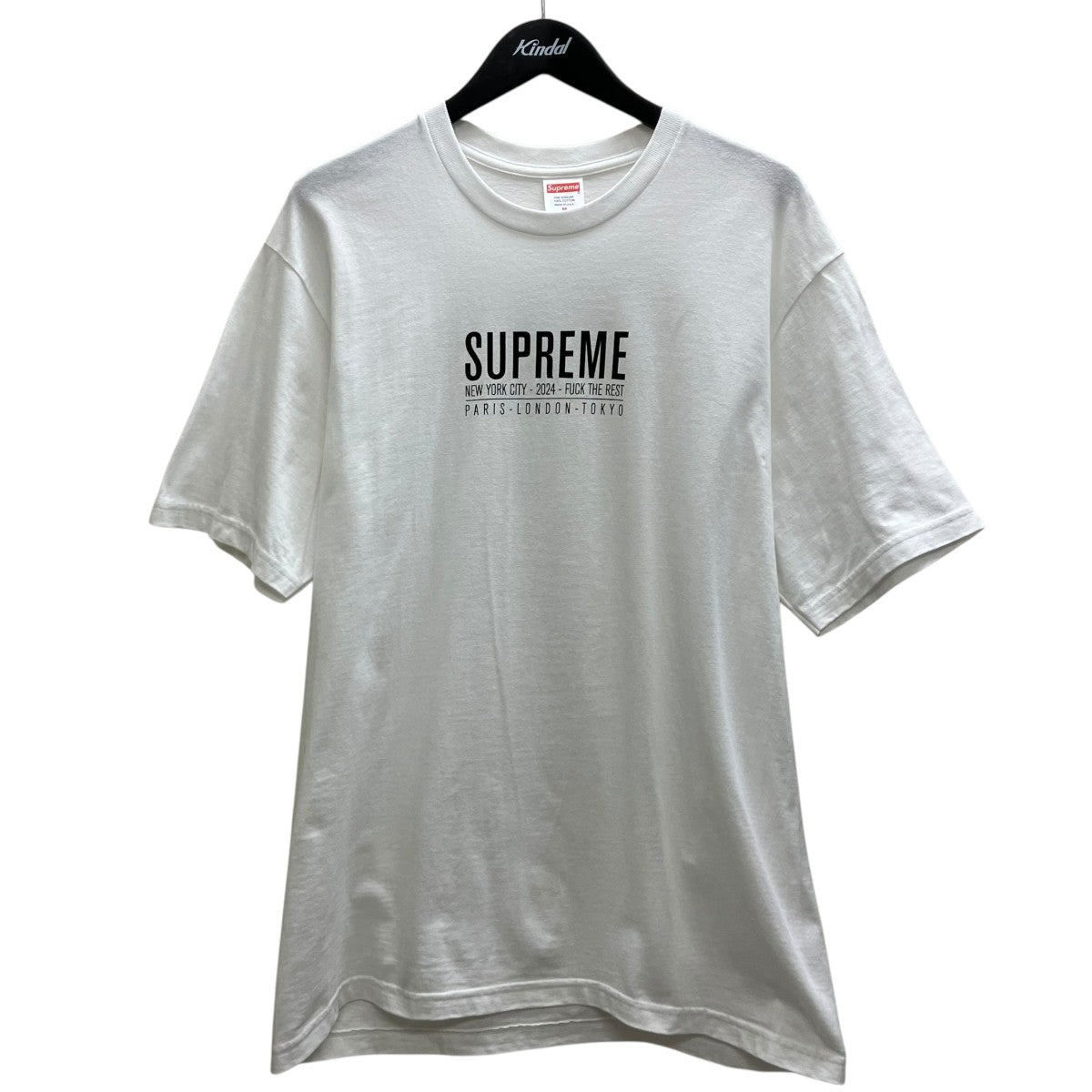 Supreme 24SSParis TeeプリントTシャツ 古着・中古-1枚目のアイテム画像