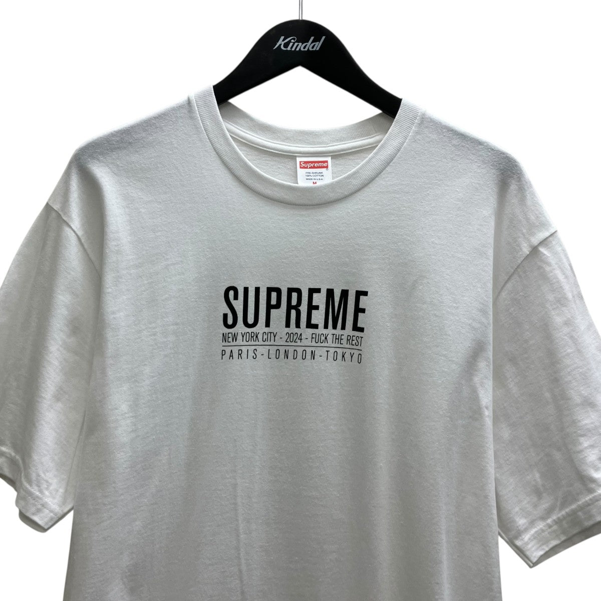 Supreme 24SSParis TeeプリントTシャツ 古着・中古-3枚目のアイテム画像