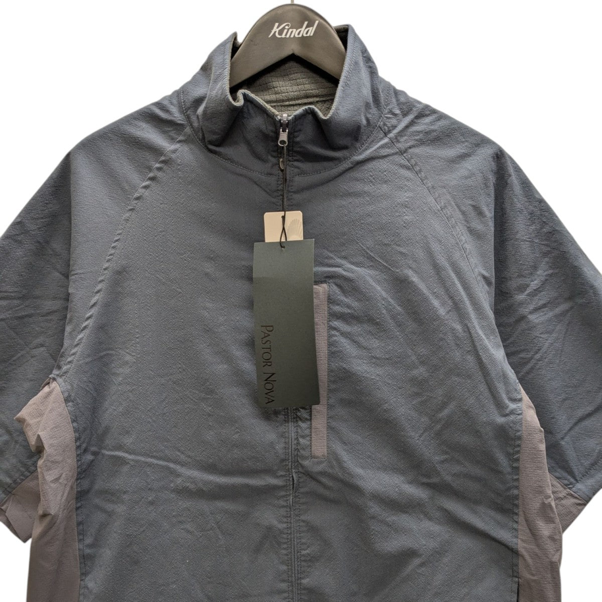 WTEX REVERSIBLE H S SHIRT 半袖ジップリバーシブルシャツ