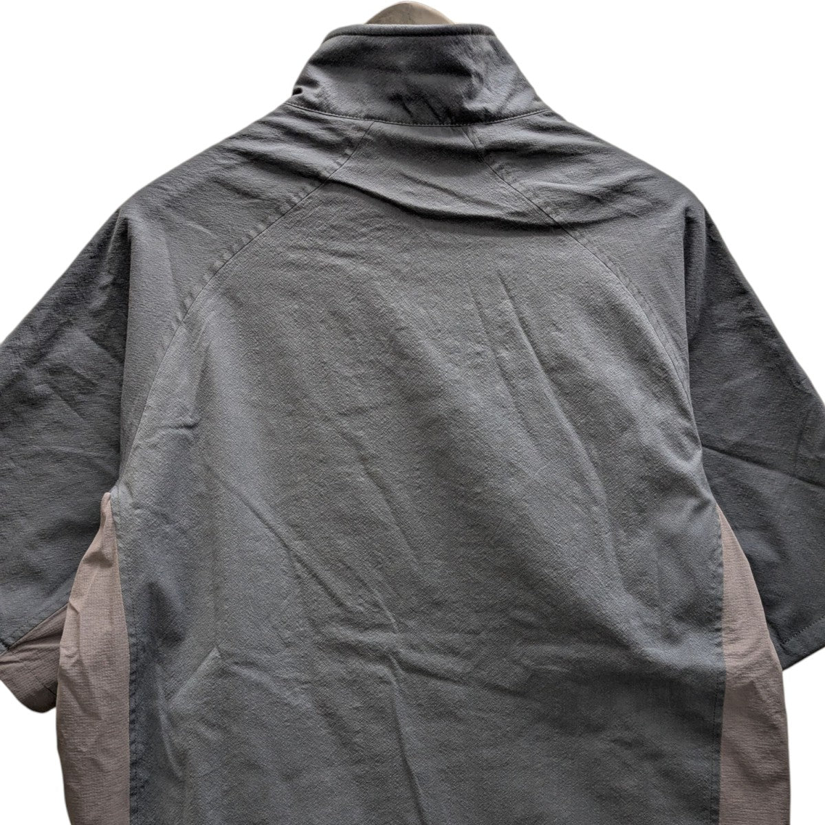 WTEX REVERSIBLE H S SHIRT 半袖ジップリバーシブルシャツ