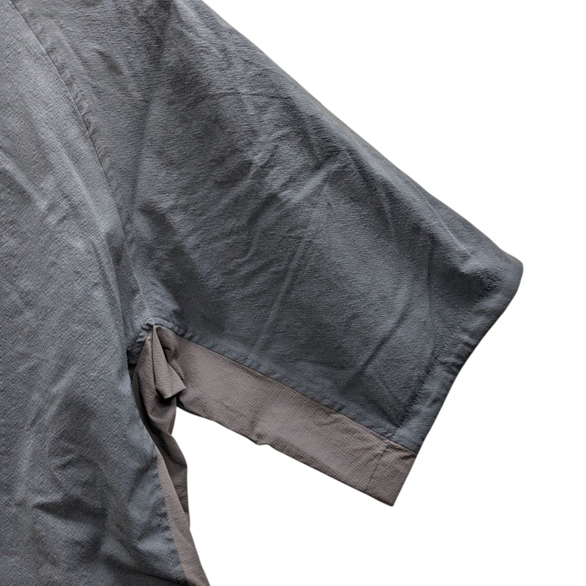 WTEX REVERSIBLE H S SHIRT 半袖ジップリバーシブルシャツ