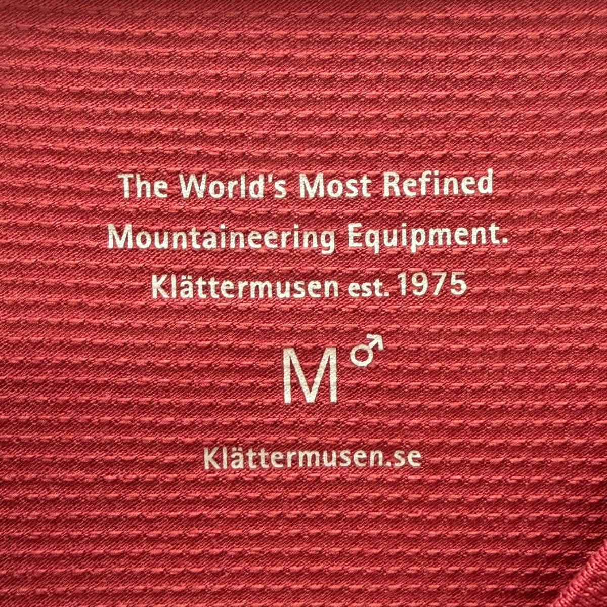 KLATTERMUSEN Groa SS Tee M’s メッシュTシャツ 古着・中古-5枚目のアイテム画像