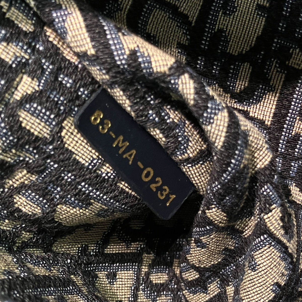 Christian Dior ウィッカー ショルダーバッグ オブリークバケットバッグ 古着・中古-7枚目のアイテム画像