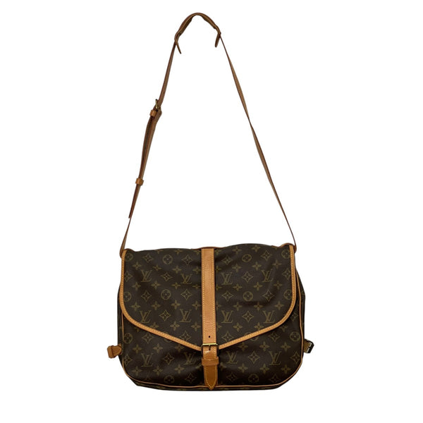 LOUIS VUITTON(ルイヴィトン) ソミュール35モノグラムショルダーバッグ