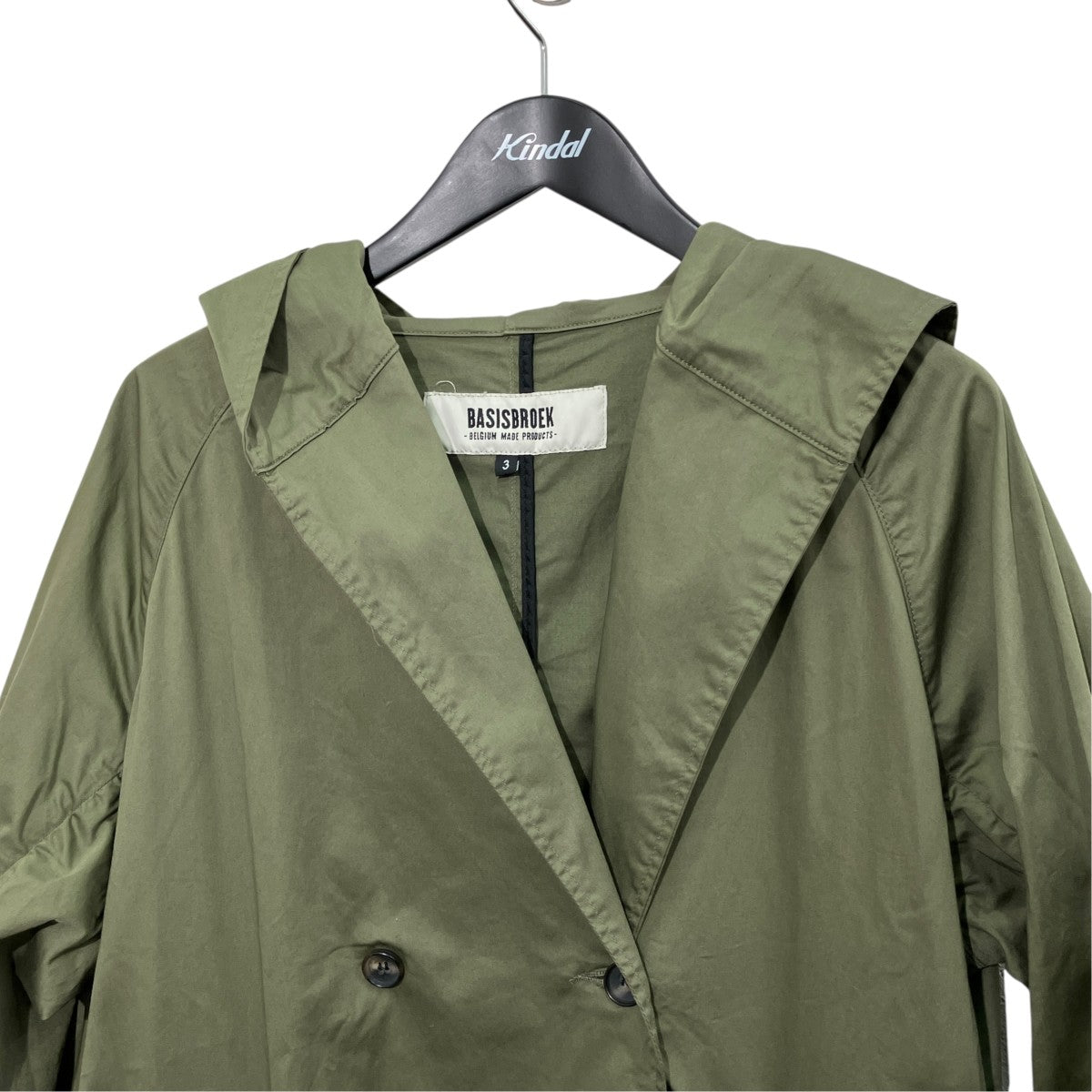 BASISBROEK ミリタリーコート 古着・中古-3枚目のアイテム画像