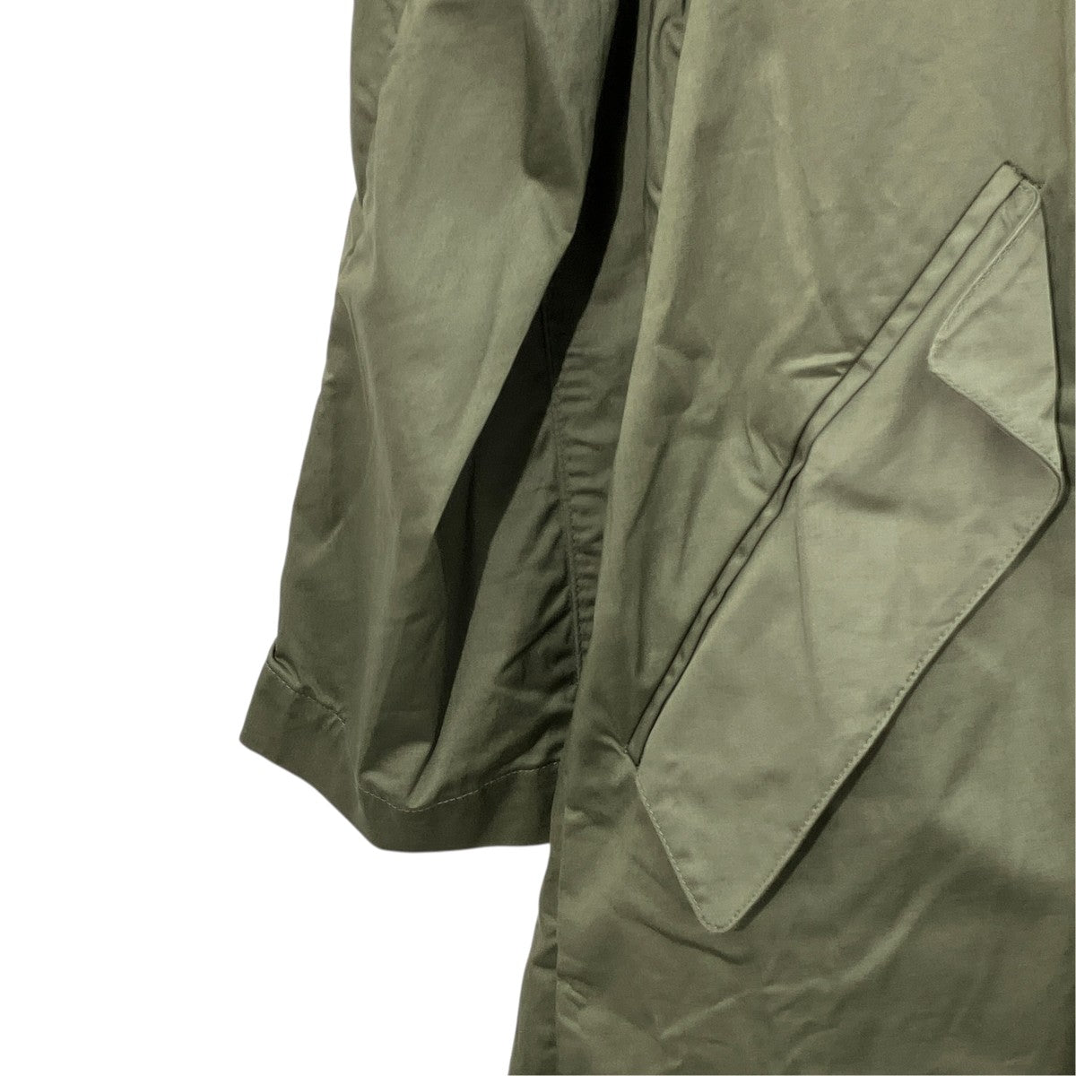 BASISBROEK ミリタリーコート 古着・中古-4枚目のアイテム画像