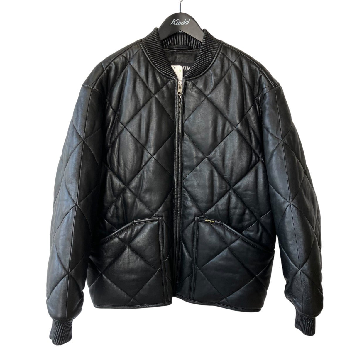 Supreme Qulted Leather Work Jacketレザージャケット 古着・中古-1枚目のアイテム画像