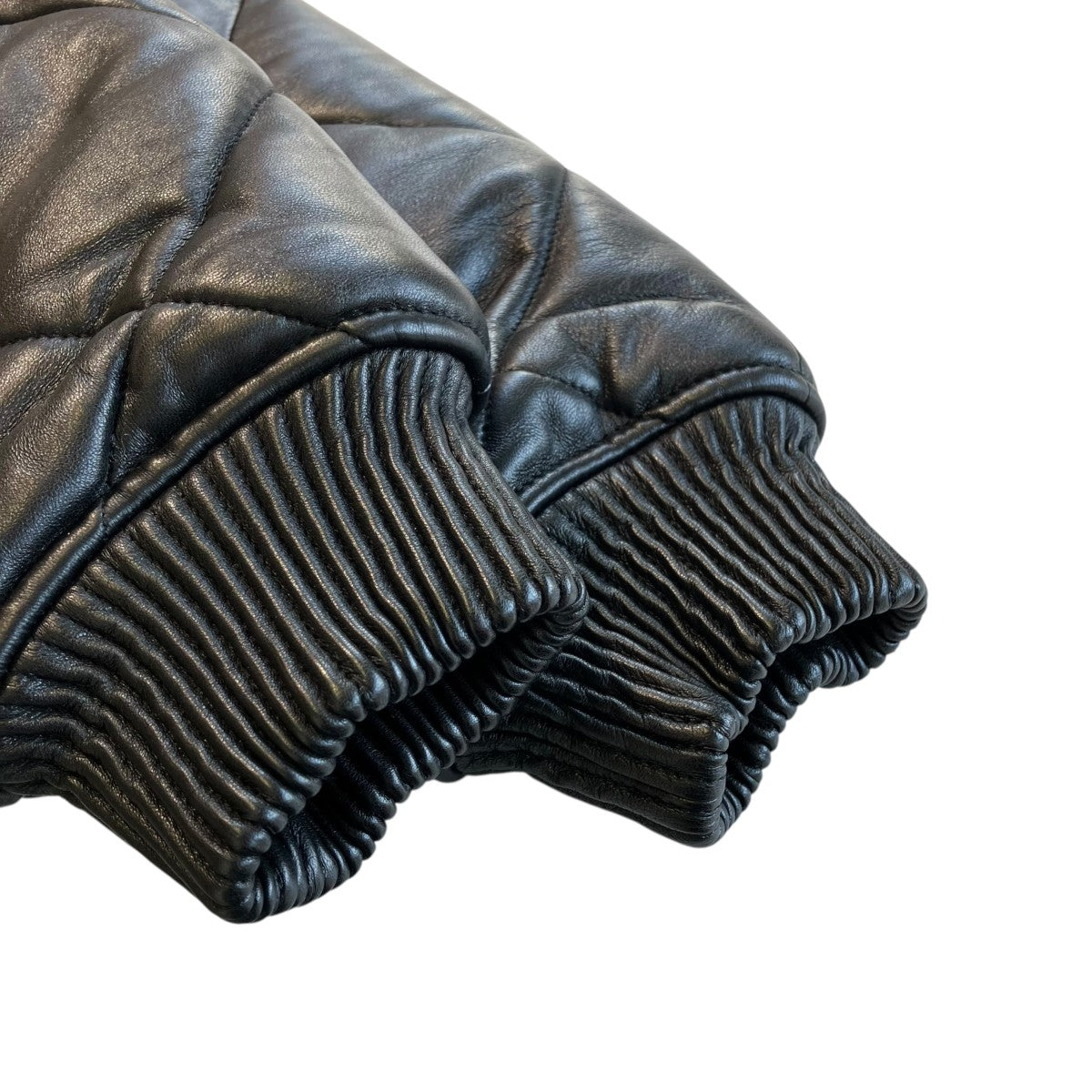 Supreme Qulted Leather Work Jacketレザージャケット 古着・中古-4枚目のアイテム画像