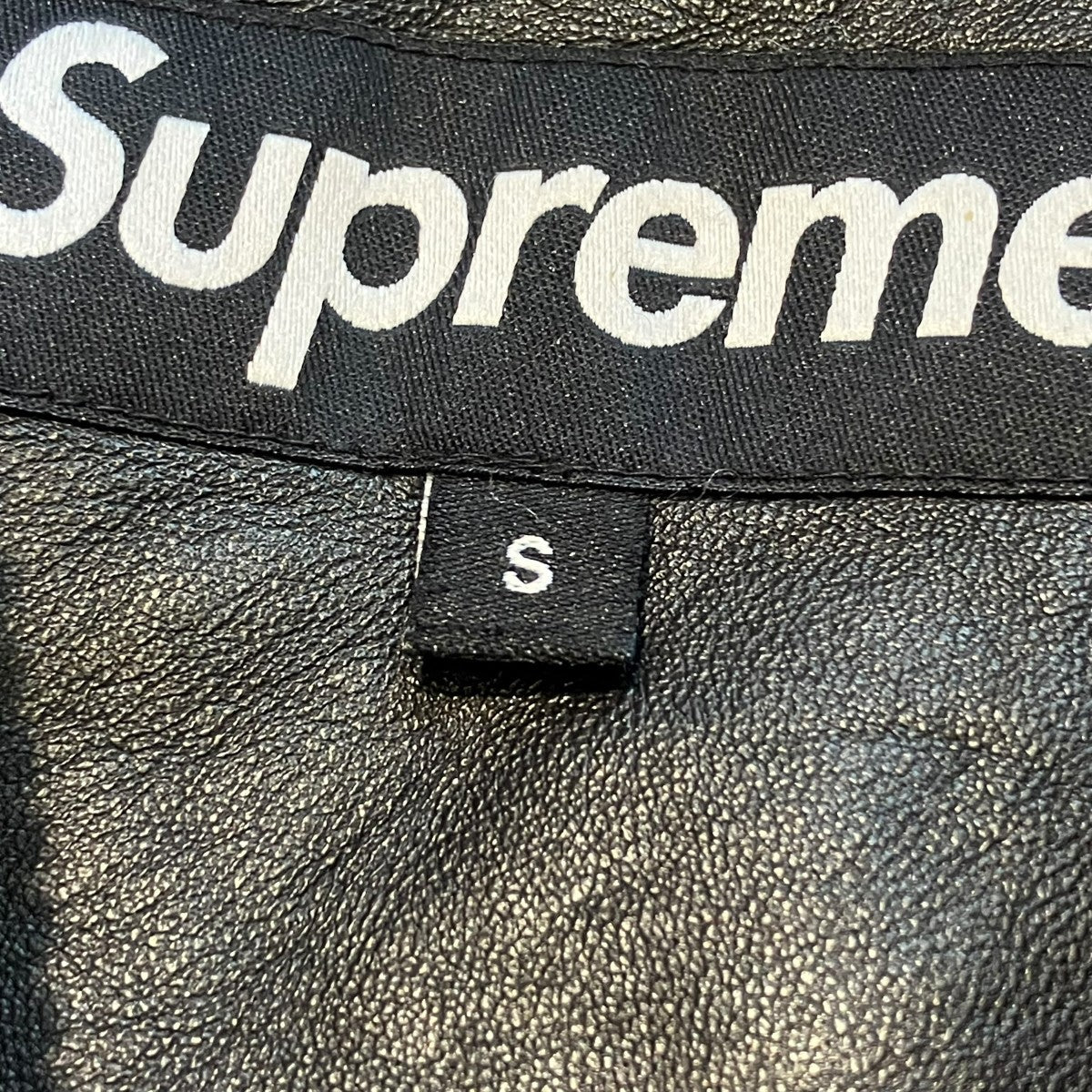 Supreme Qulted Leather Work Jacketレザージャケット 古着・中古-7枚目のアイテム画像