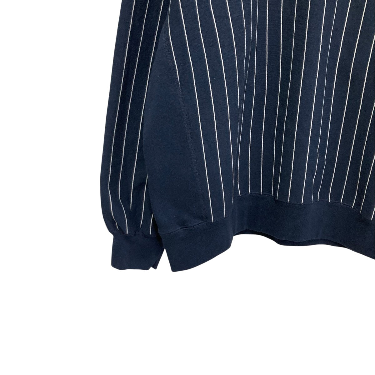Supreme Pinstripe Crewneckストライプクルーネックスウェット 古着・中古-4枚目のアイテム画像