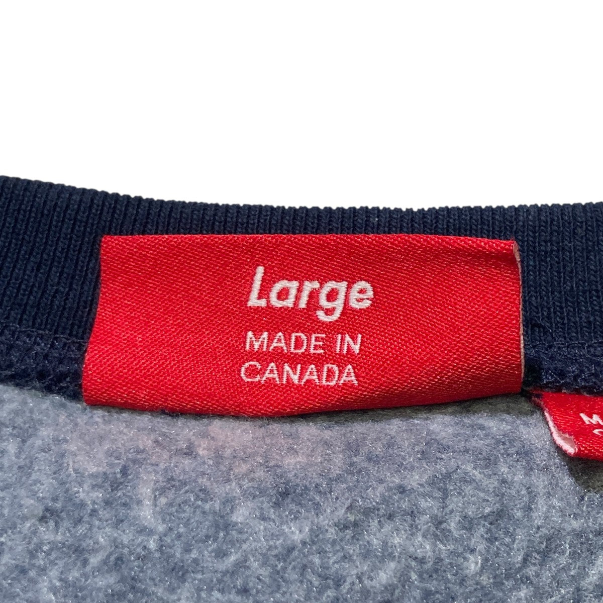 Supreme Pinstripe Crewneckストライプクルーネックスウェット 古着・中古-5枚目のアイテム画像