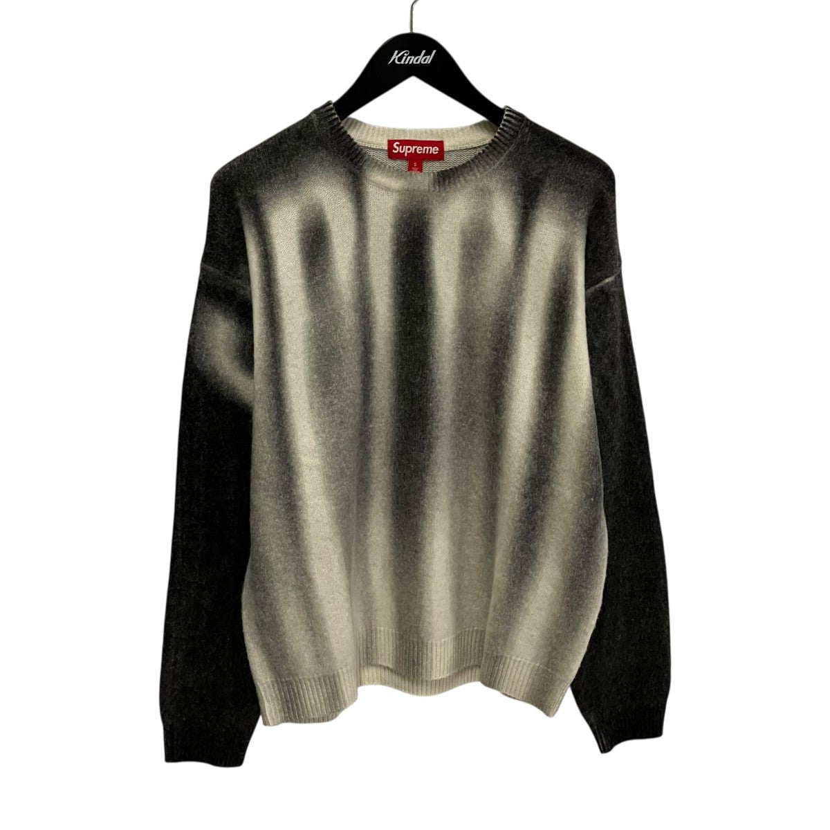 Supreme Blurred Logo Sweaterクルーネックニット 古着・中古-1枚目のアイテム画像