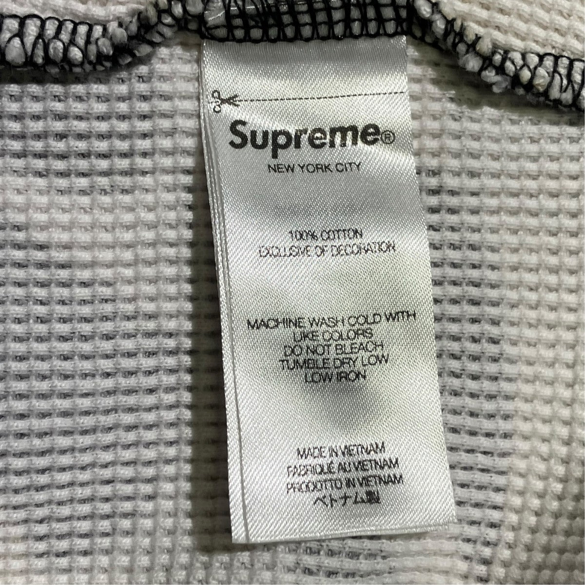 Supreme Ys by Yohji Yamamoto Thermal Multicolorサーマルカットソー 古着・中古-6枚目のアイテム画像