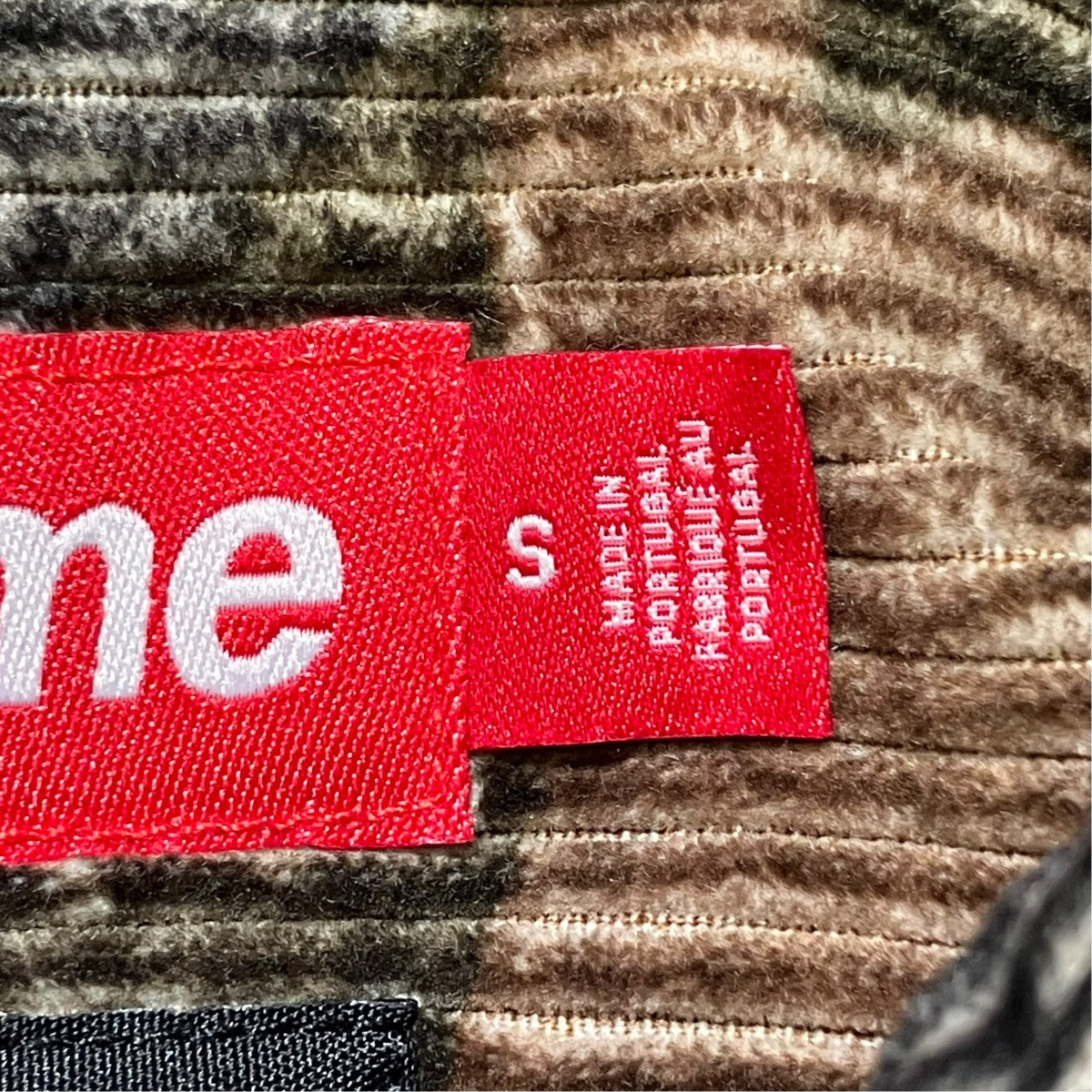 Supreme Wide Wale Corduroy Snap Shirtカモフラージュ柄コーデュロイシャツ 古着・中古-5枚目のアイテム画像