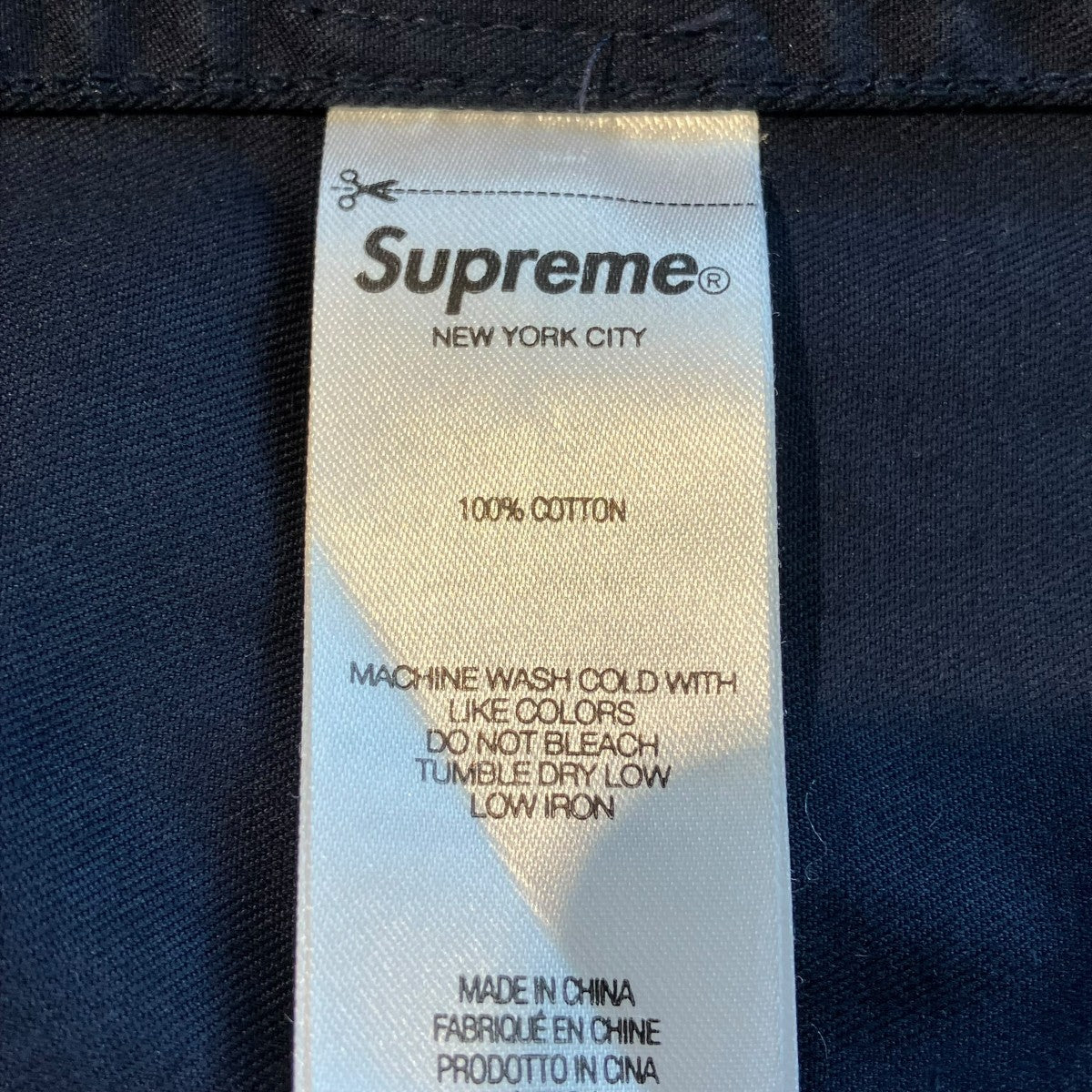 Supreme Small Box Shirtボタンダウンシャツ 古着・中古-7枚目のアイテム画像