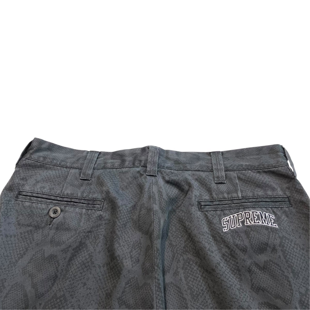 Supreme Snake Printチノパン 古着・中古-4枚目のアイテム画像