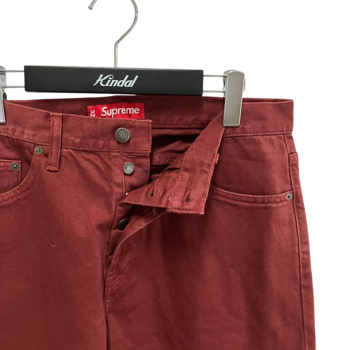 Supreme Washed Regular Jeansデニムパンツ 古着・中古-3枚目のアイテム画像