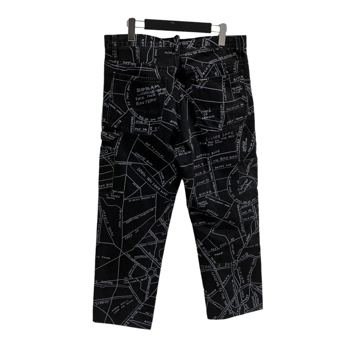Supreme Gonz Map Denim Painter Pantデニムパンツ 古着・中古-2枚目のアイテム画像