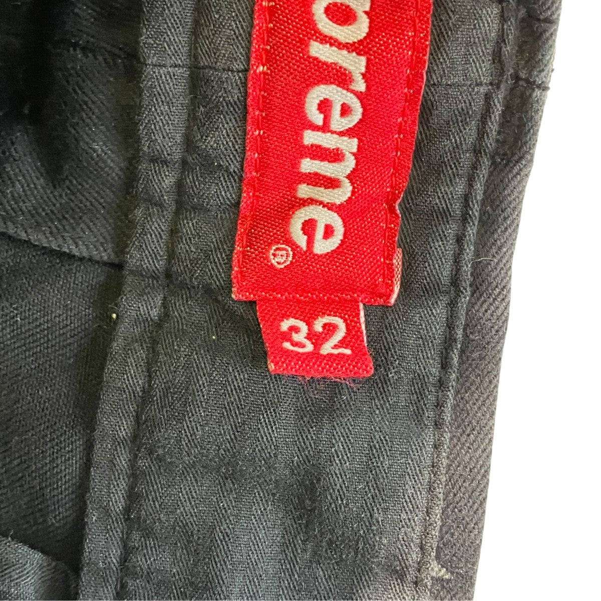 Supreme Chino Pant Black Starsチノパン 古着・中古-6枚目のアイテム画像