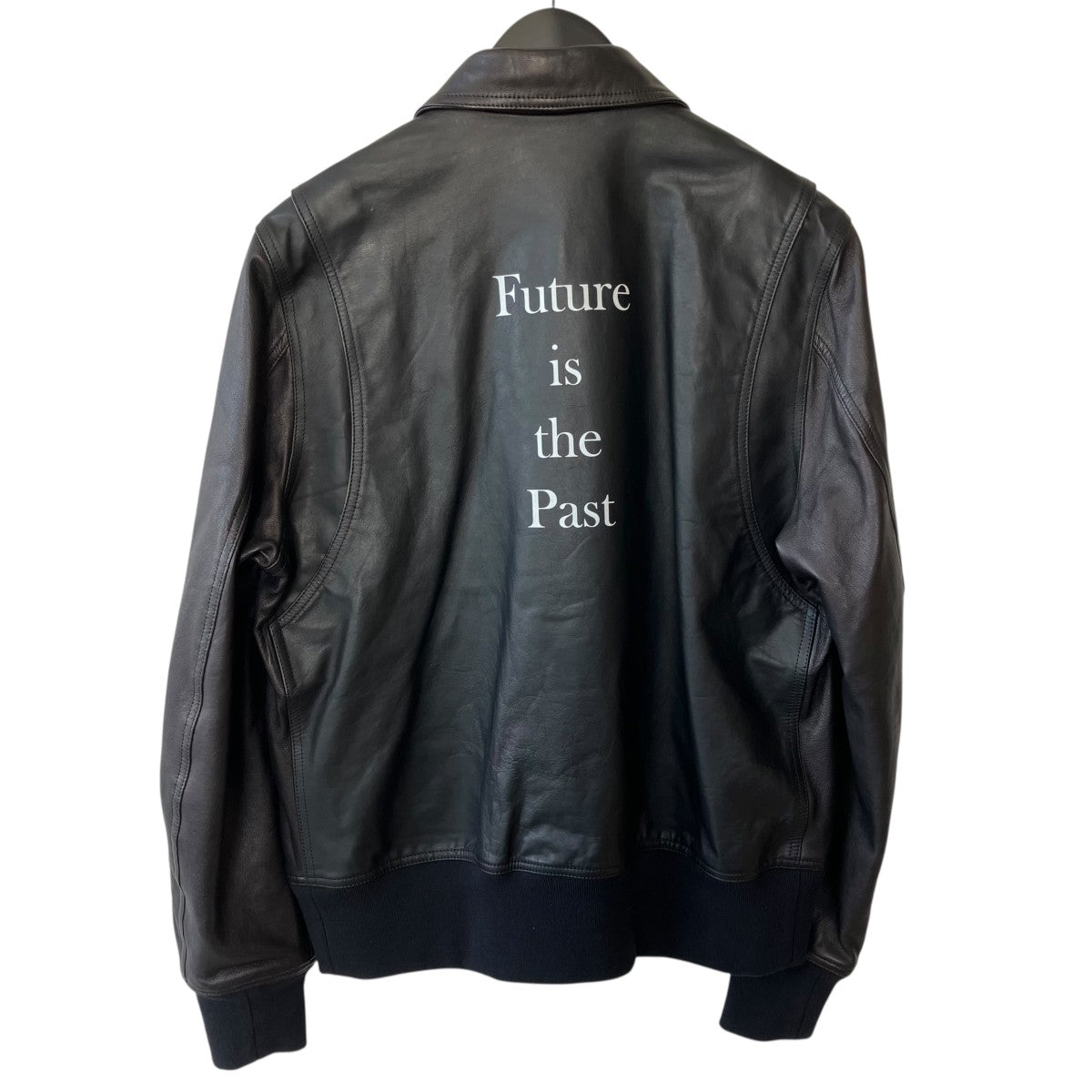 UNDERCOVER Future is the PastレザージップブルゾンUCY4205-3 古着・中古-3枚目のアイテム画像