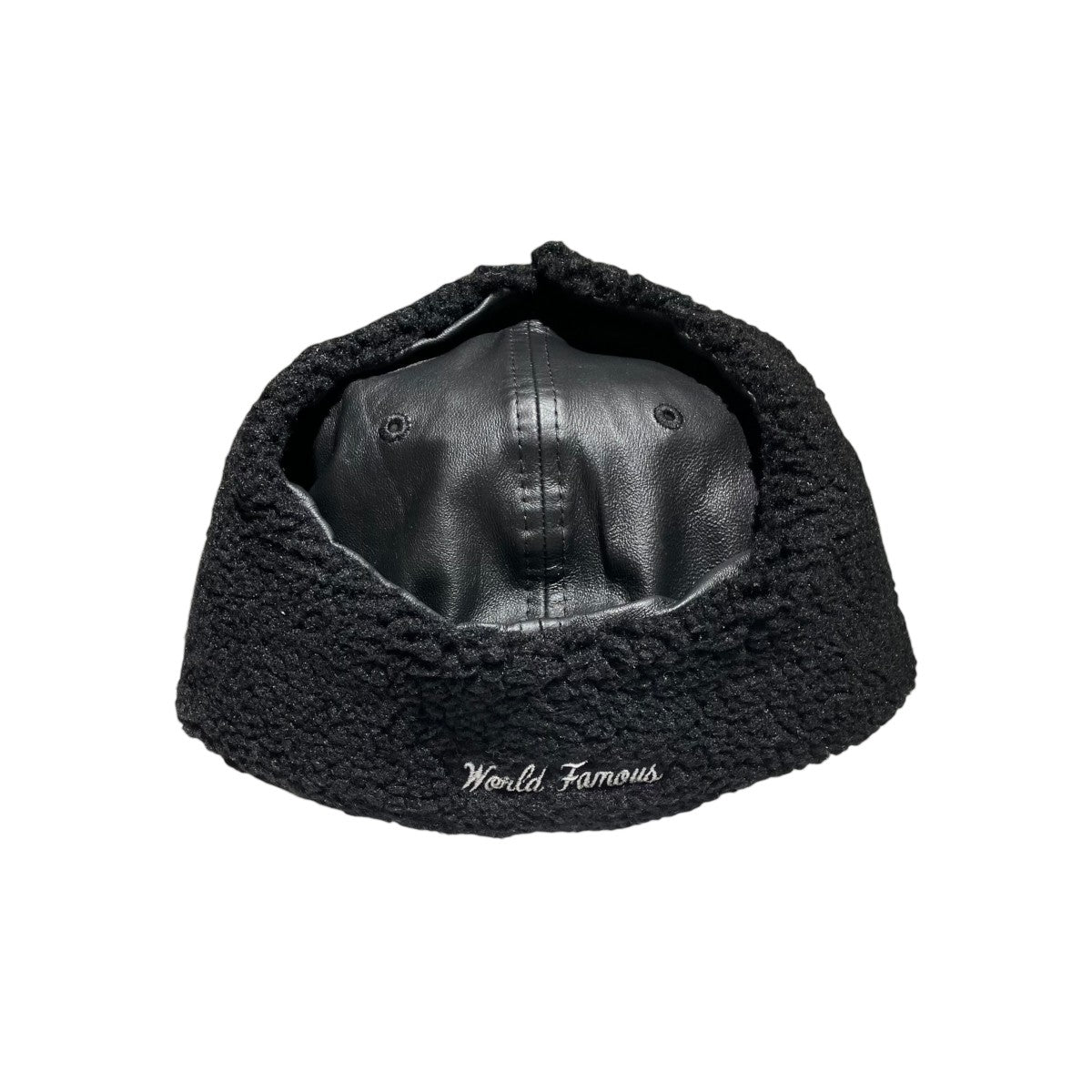 Supreme Leather Earflap Box Logo New Eraキャップ 古着・中古-3枚目のアイテム画像