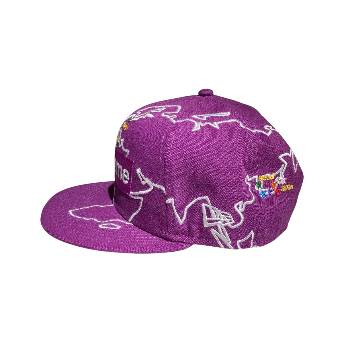 Supreme Worldwide Box Logo New Era Capキャップ 古着・中古-2枚目のアイテム画像