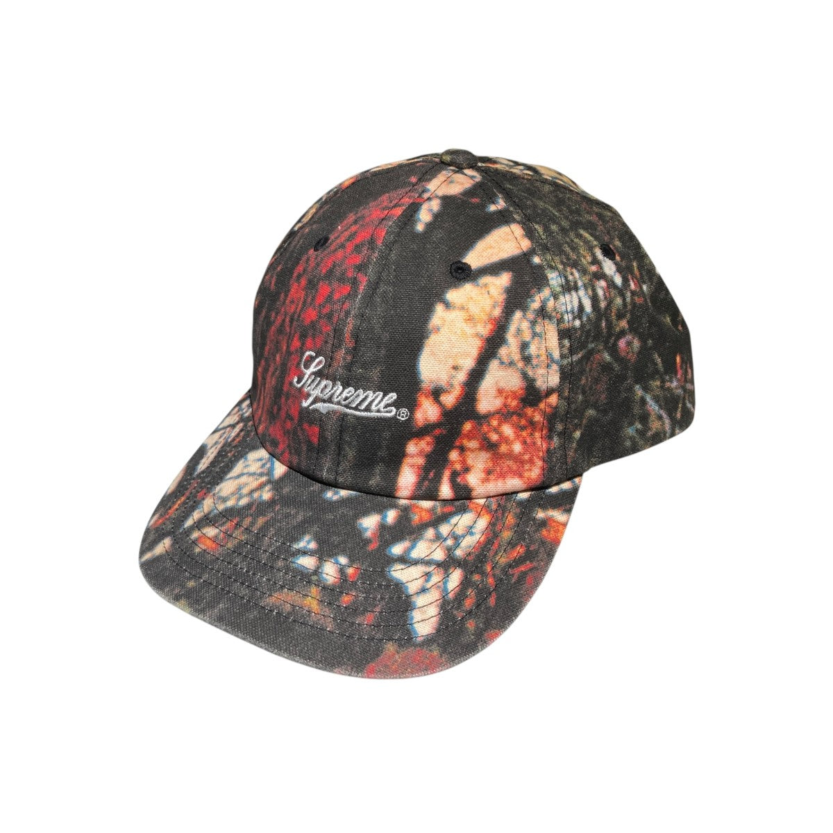 Supreme Pigment Print Script Logo 6-Panelキャップ 古着・中古-1枚目のアイテム画像