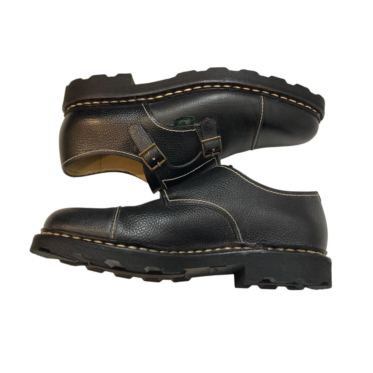 PARABOOT WILLIAM ／ MARCHE 2ダブルモンクストラップシューズ55075 古着・中古-4枚目のアイテム画像