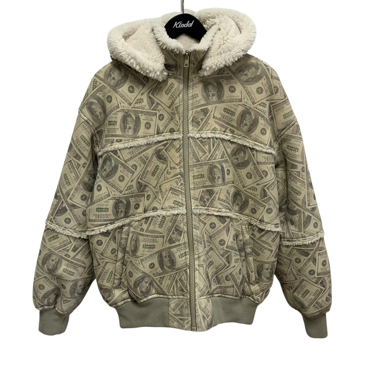 Supreme MM6 Hooded Shearling Bomber Jacketムートンジャケット 古着・中古-1枚目のアイテム画像