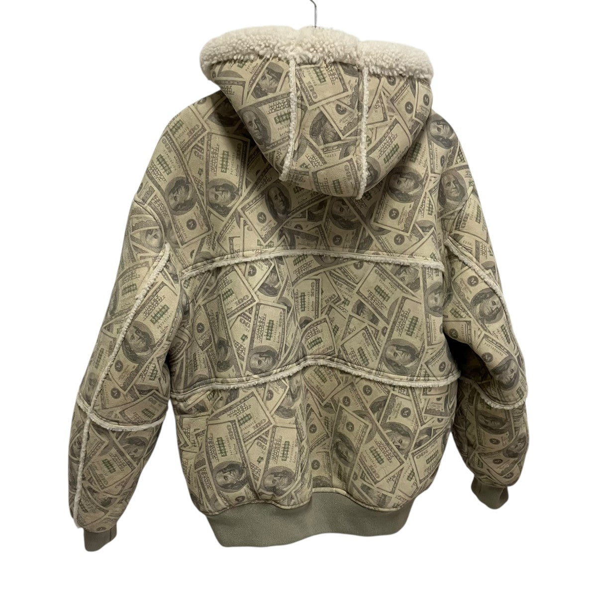 Supreme MM6 Hooded Shearling Bomber Jacketムートンジャケット 古着・中古-2枚目のアイテム画像