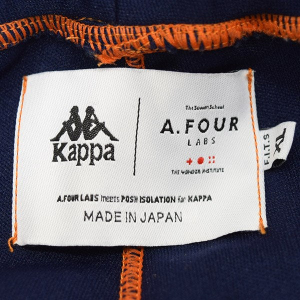 Kappa(カッパ) ×A．FOUR LABS エーフォーラブ サイドライントラックパンツ 2017AW