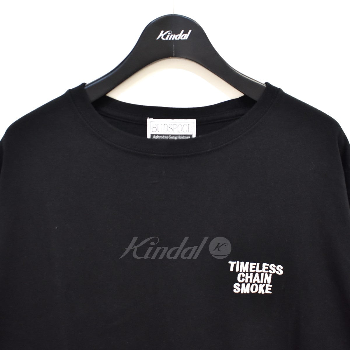 BUDSPOOL(バッズプール) TIMELESS CHAIN SMOKE Tシャツ ブラック 